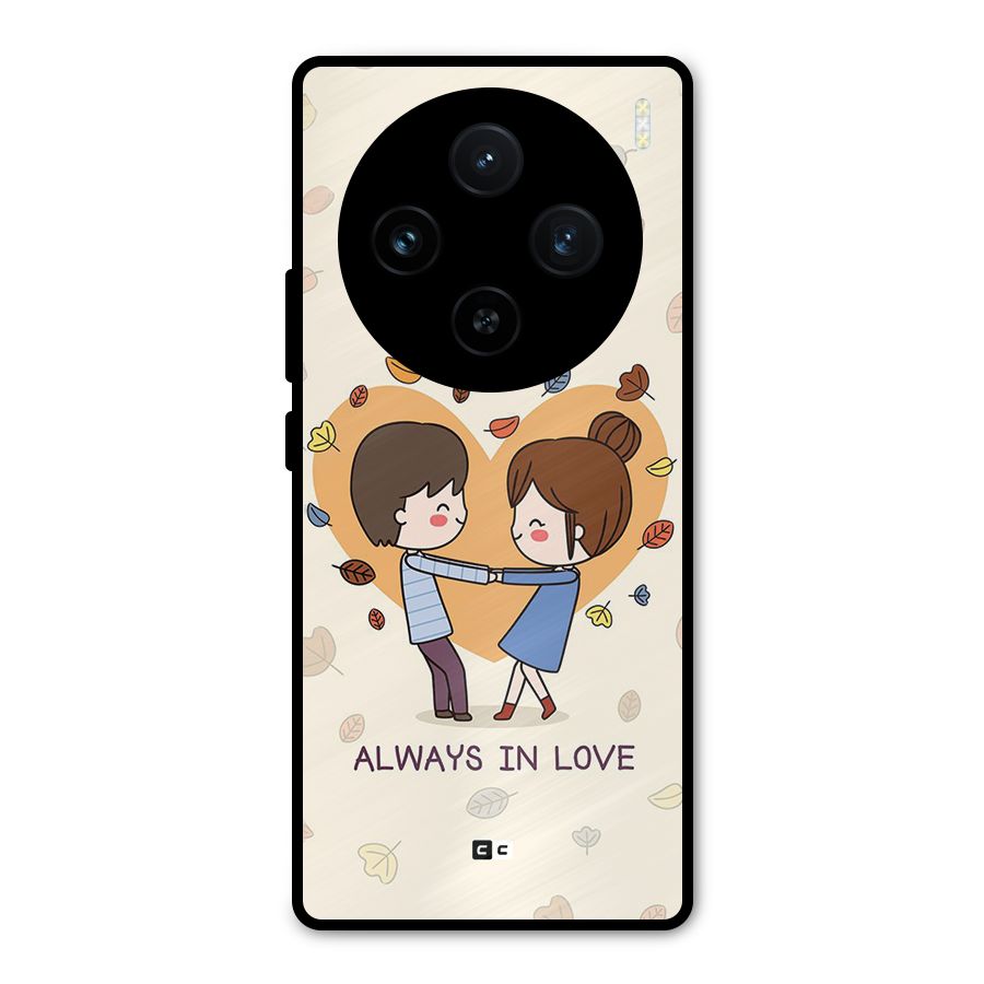 Always In Love Metal Back Case for Vivo X100