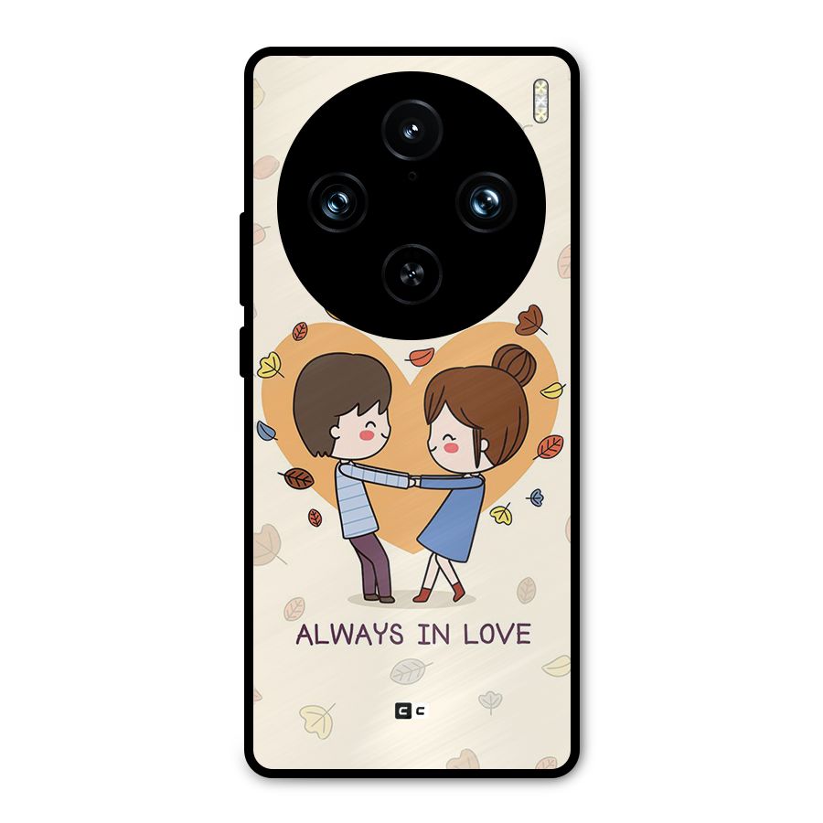 Always In Love Metal Back Case for Vivo X100 Pro
