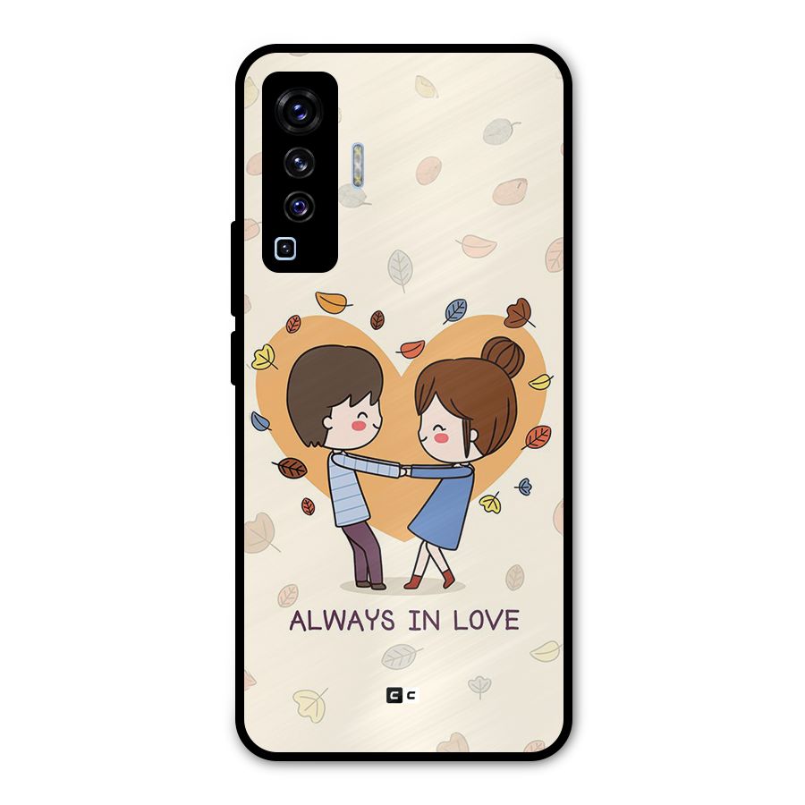 Always In Love Metal Back Case for Vivo X50