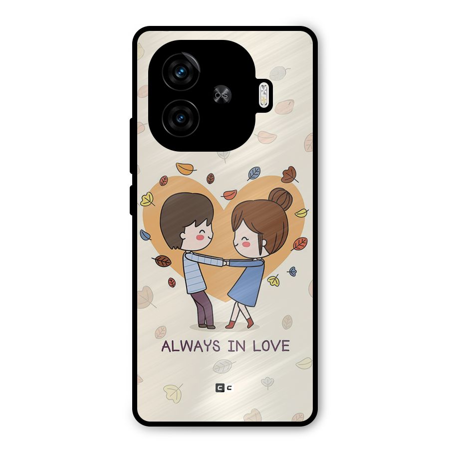 Always In Love Metal Back Case for iQOO Neo 10R