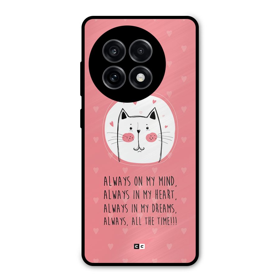 Always In Mind Metal Back Case for OnePlus 13R