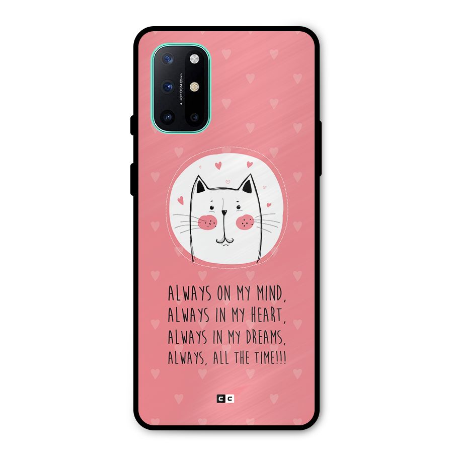 Always In Mind Metal Back Case for OnePlus 8T