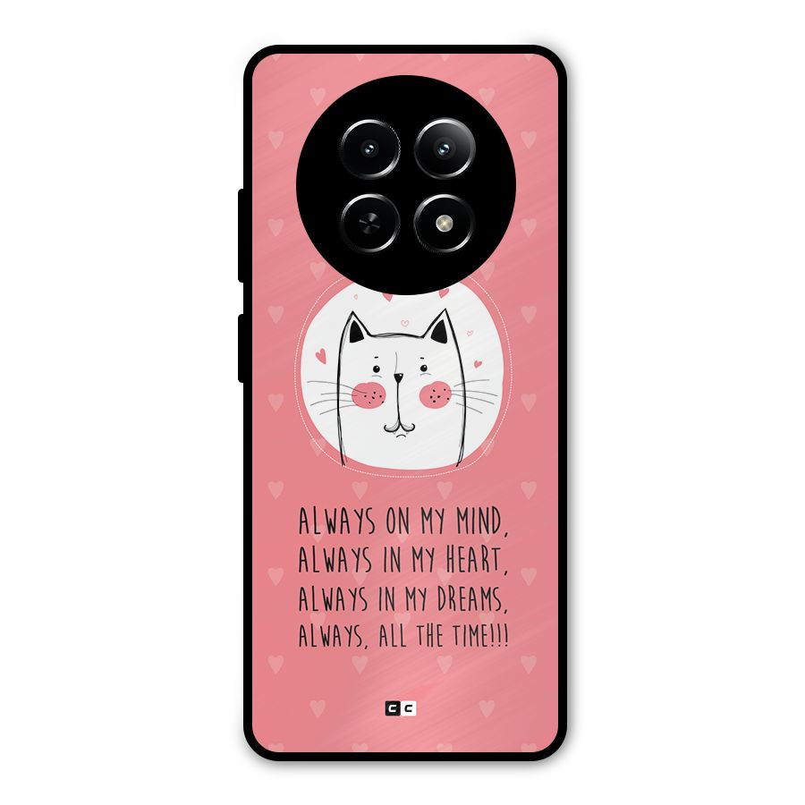 Always In Mind Metal Back Case for Realme 13