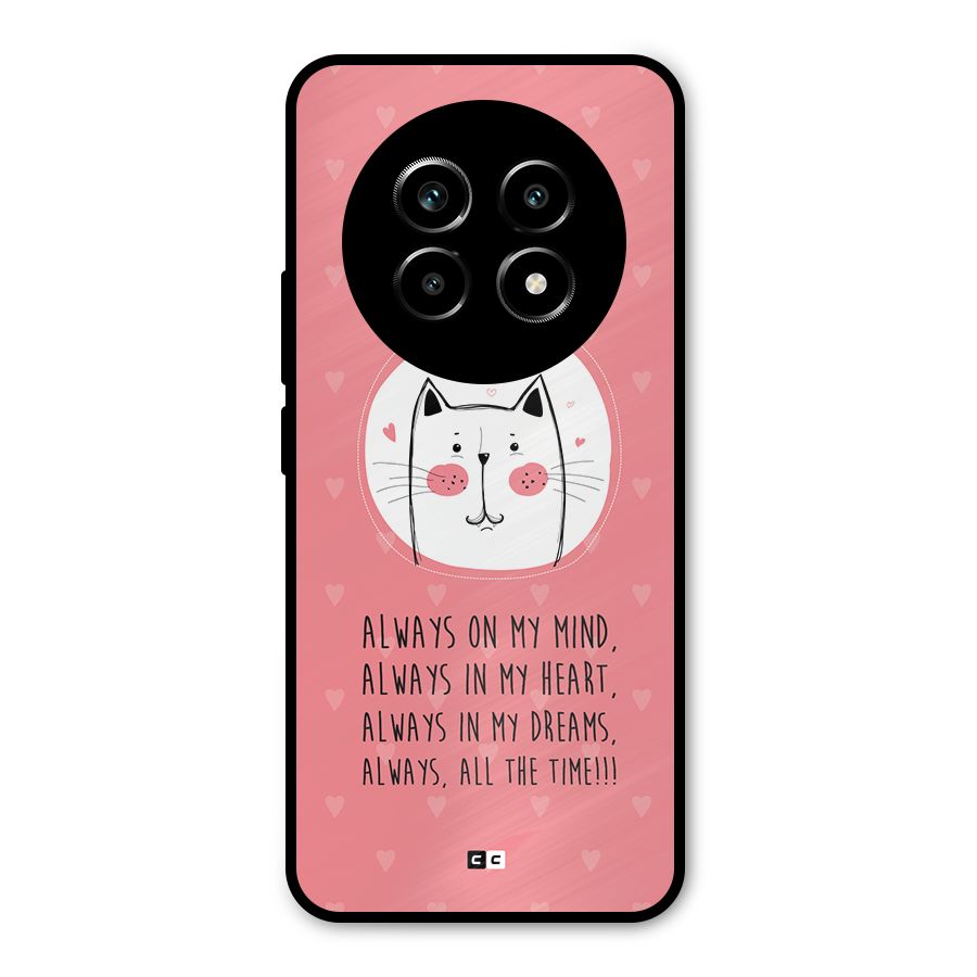 Always In Mind Metal Back Case for Realme 13 Pro