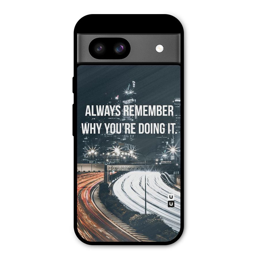 Always Remember Metal Back Case for Google Pixel 8a