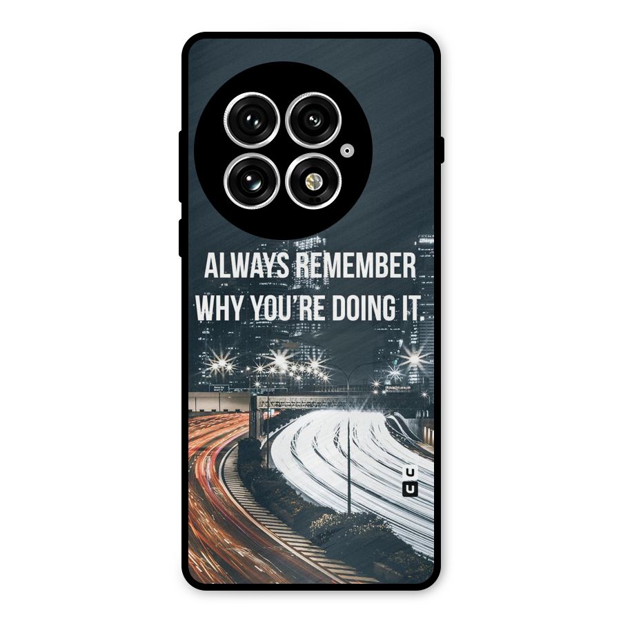 Always Remember Metal Back Case for OnePlus 13
