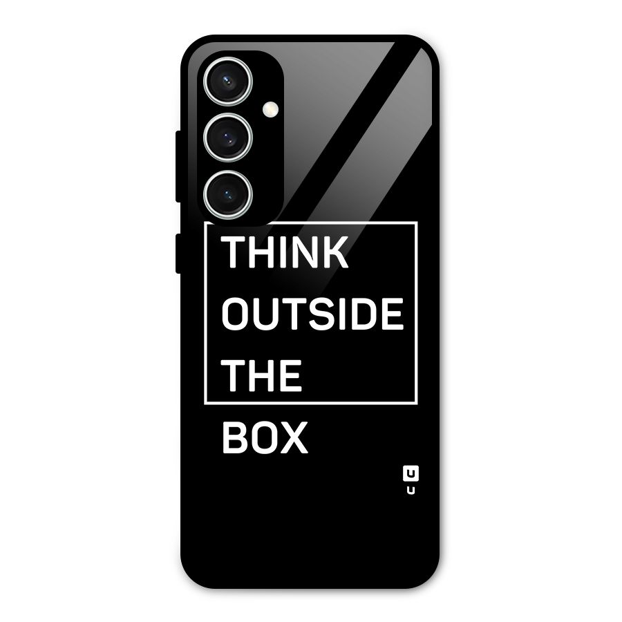 Always Think Outside Glass Back Case for Galaxy S23 FE
