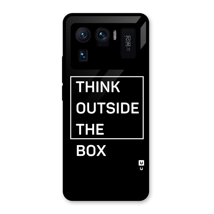 Always Think Outside Glass Back Case for Mi 11 Ultra