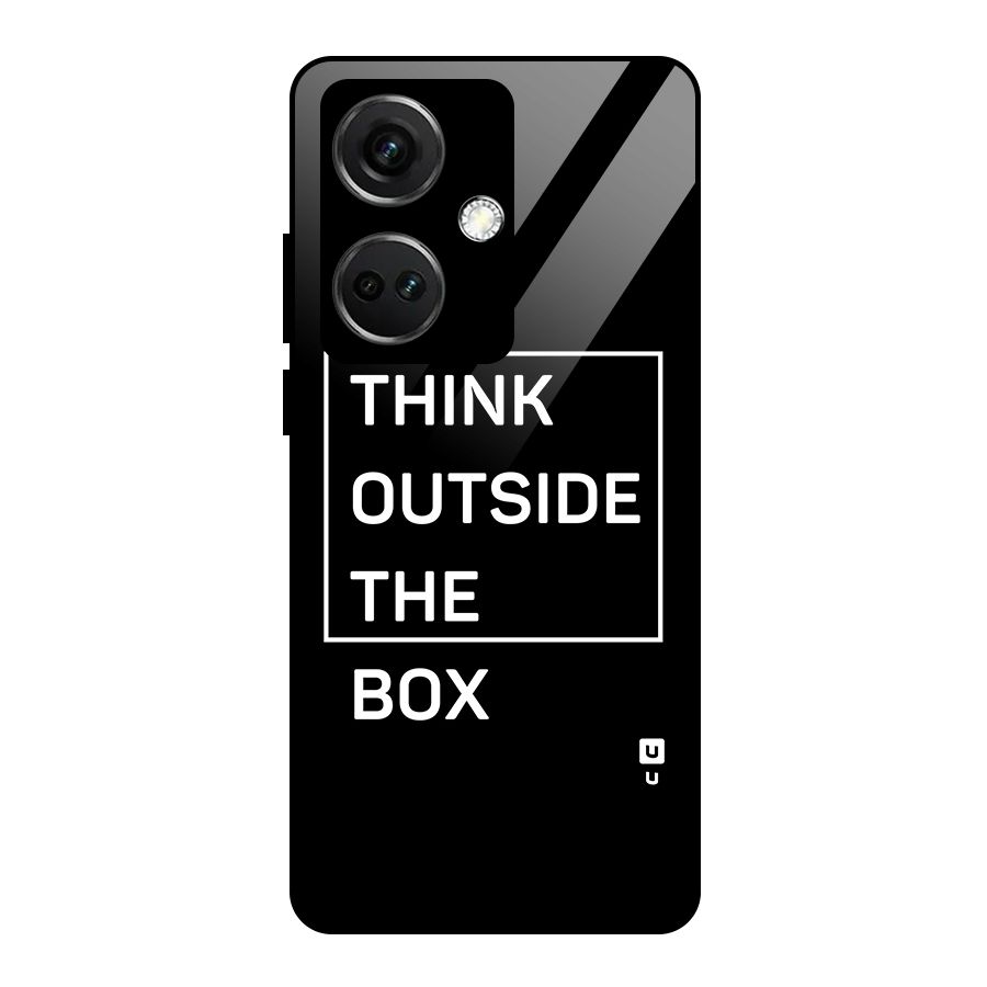 Always Think Outside Glass Back Case for OnePlus Nord CE 3 5G