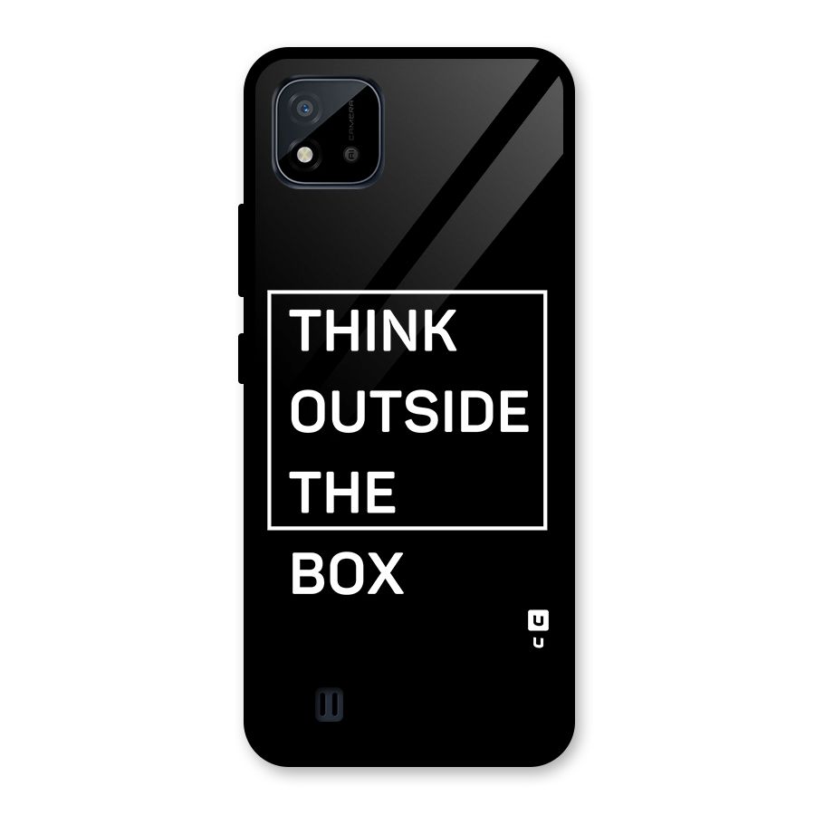 Always Think Outside Glass Back Case for Realme C11 2021