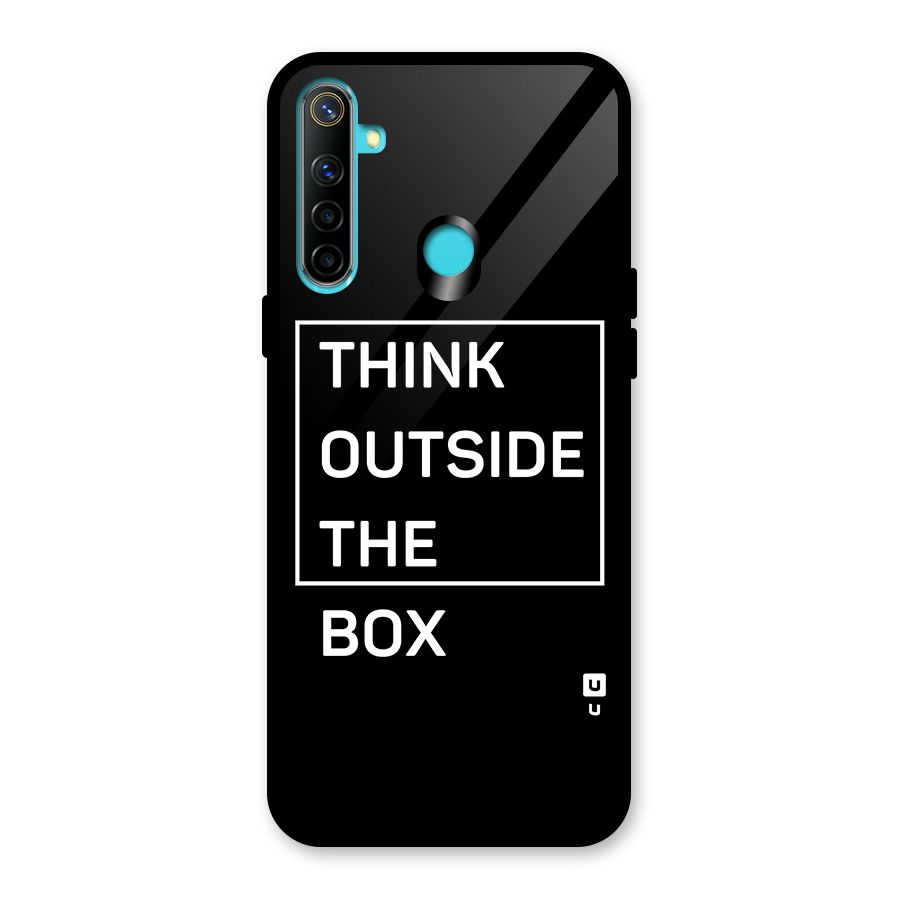 Always Think Outside Glass Back Case for Realme Narzo 10