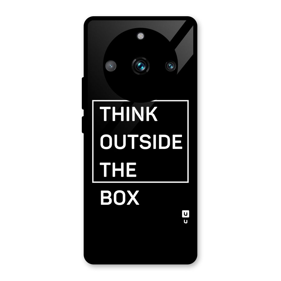 Always Think Outside Glass Back Case for Realme Narzo 60 Pro