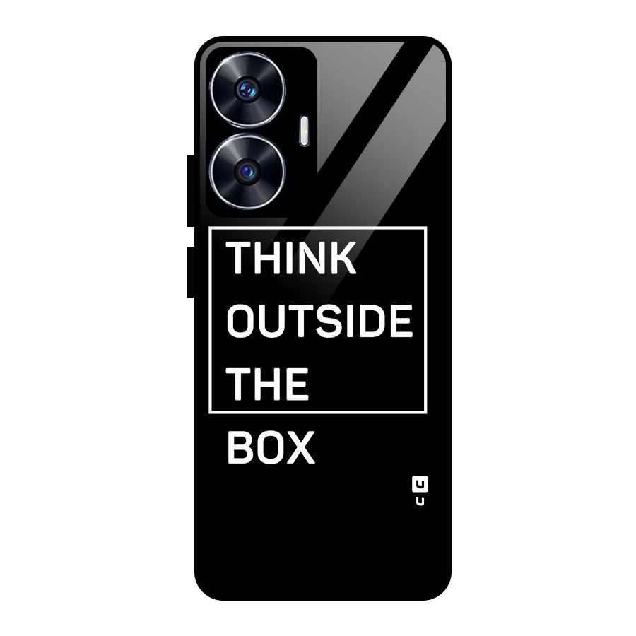Always Think Outside Glass Back Case for Realme Narzo N55