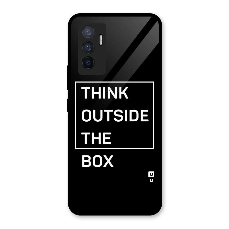 Always Think Outside Glass Back Case for Vivo V23e