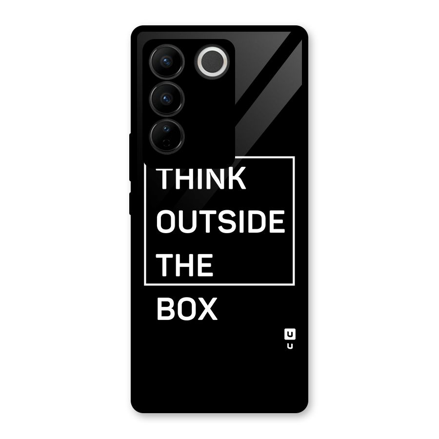 Always Think Outside Glass Back Case for Vivo V27