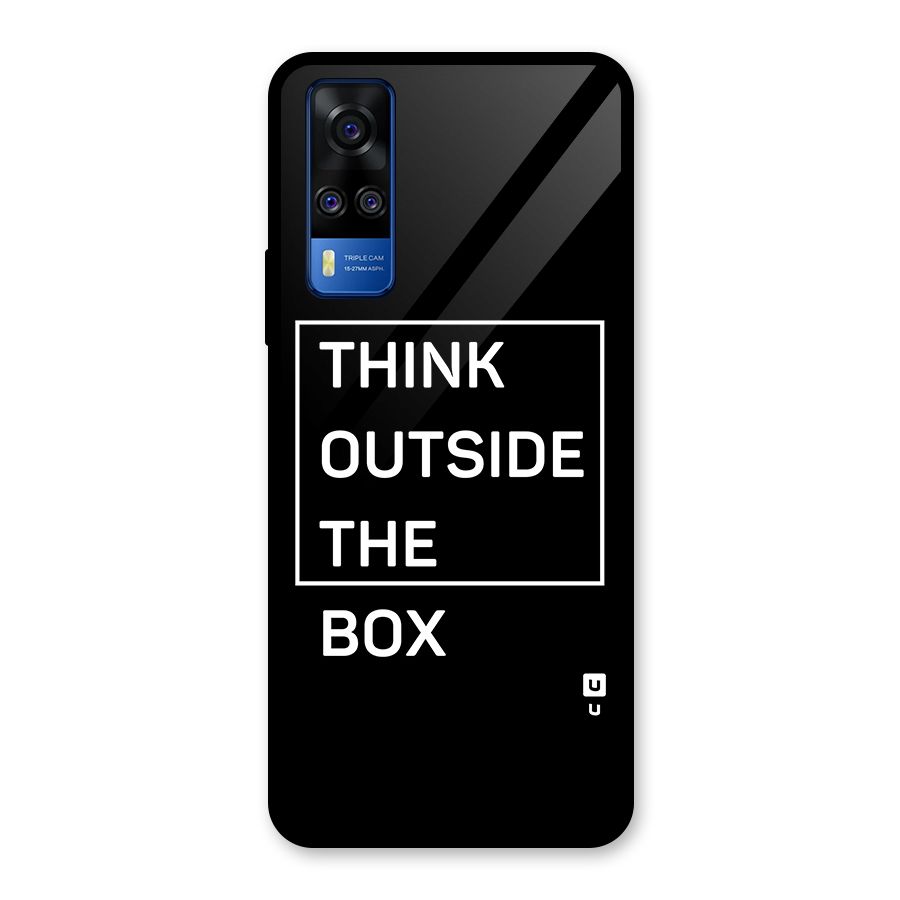 Always Think Outside Glass Back Case for Vivo Y31