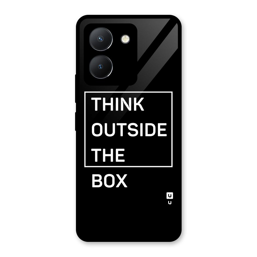 Always Think Outside Glass Back Case for Vivo Y36