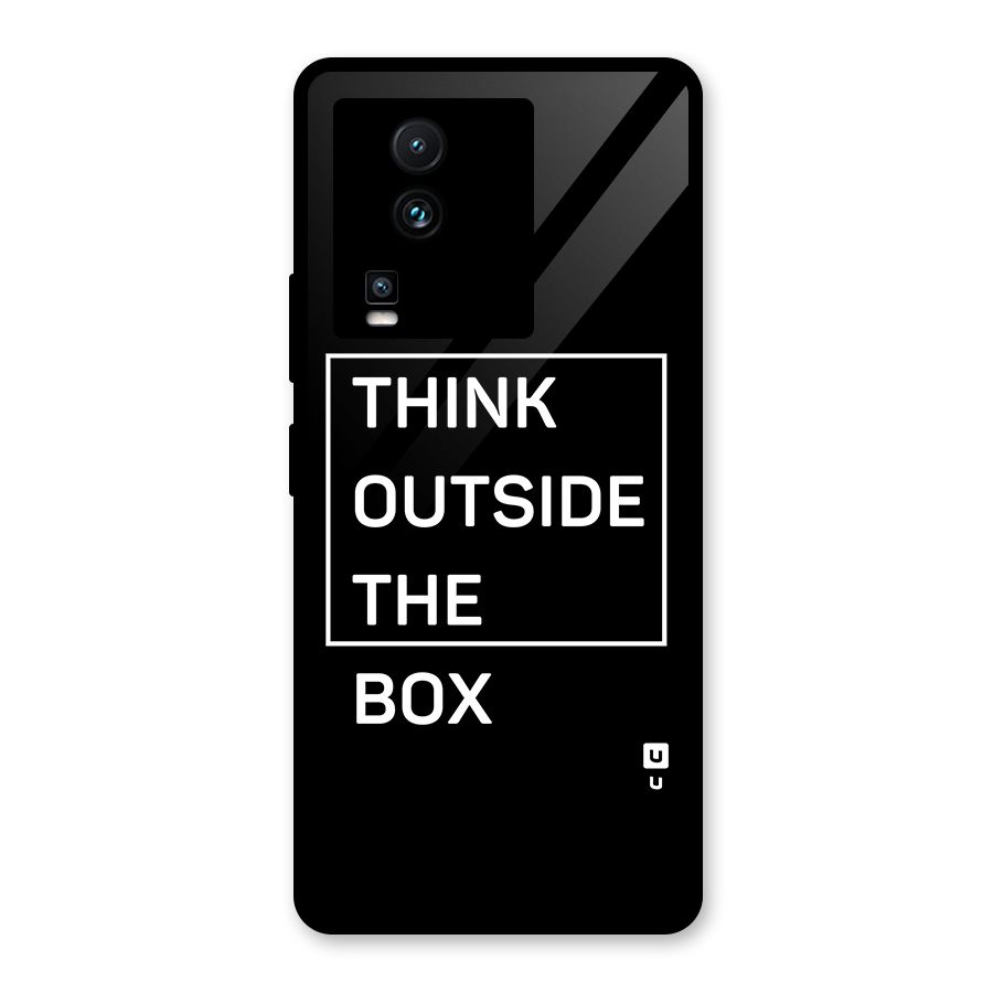 Always Think Outside Glass Back Case for Vivo iQOO Neo 7 Pro