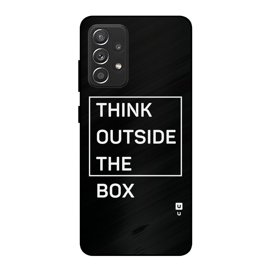 Always Think Outside Metal Back Case for Galaxy A52s 5G