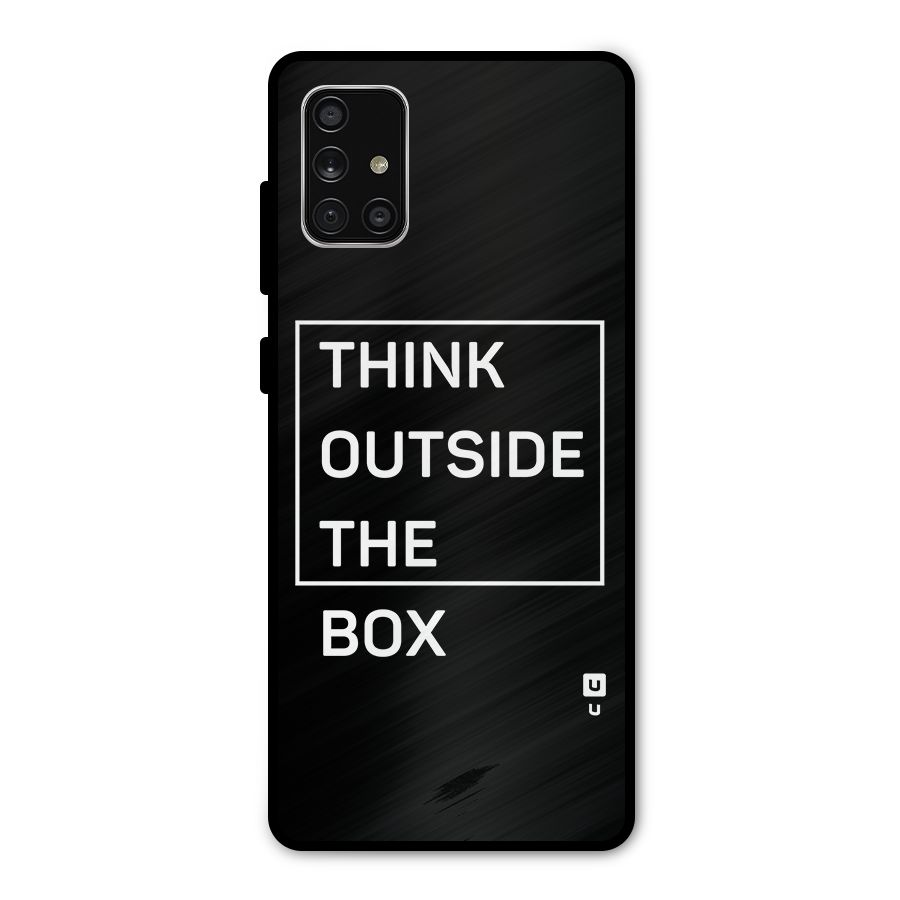 Always Think Outside Metal Back Case for Galaxy A71