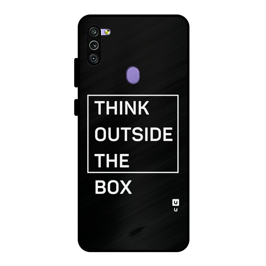 Always Think Outside Metal Back Case for Galaxy M11