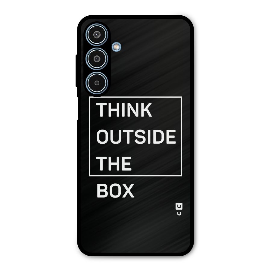 Always Think Outside Metal Back Case for Galaxy M35