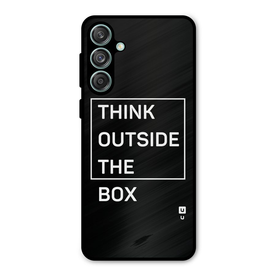 Always Think Outside Metal Back Case for Galaxy M55 5G