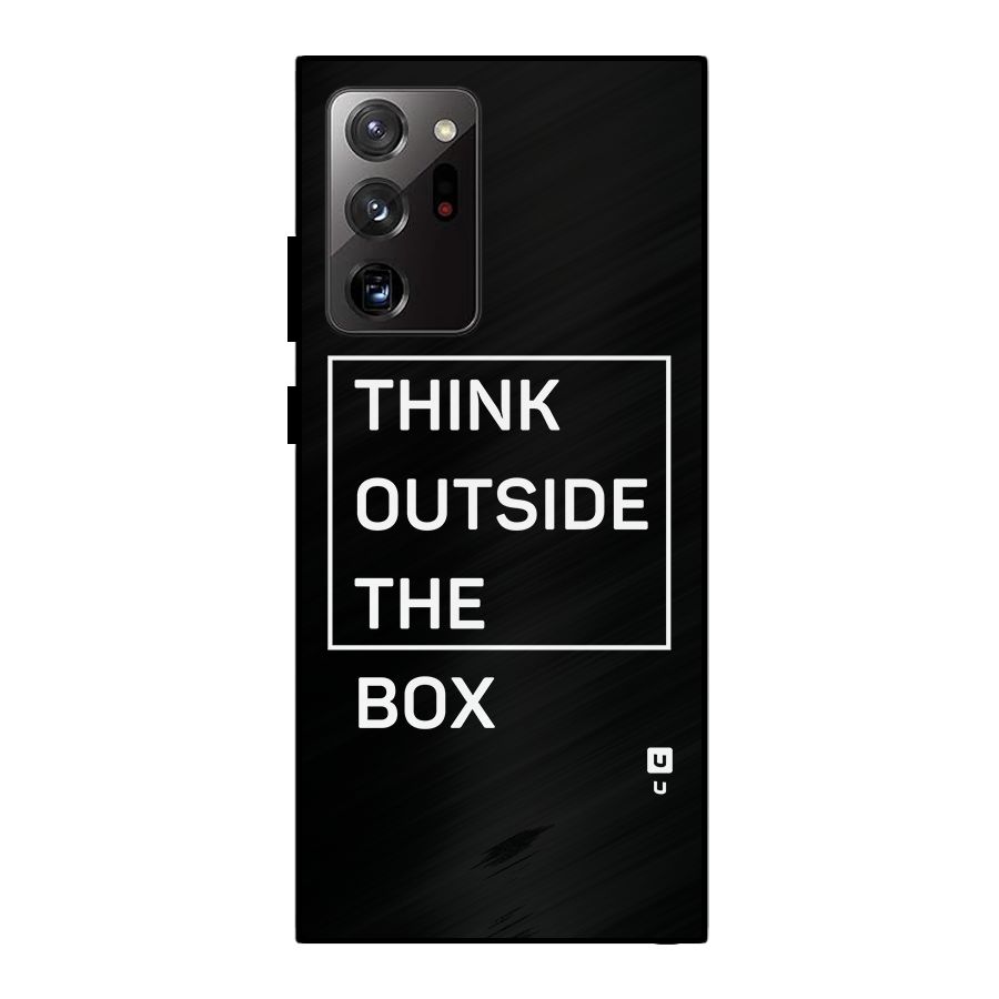 Always Think Outside Metal Back Case for Galaxy Note 20 Ultra