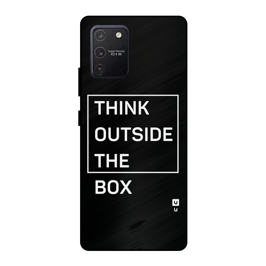 Always Think Outside Metal Back Case for Galaxy S10 Lite