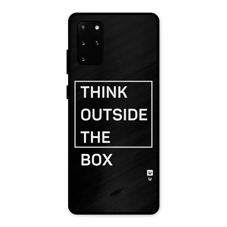 Always Think Outside Metal Back Case for Galaxy S20 Plus