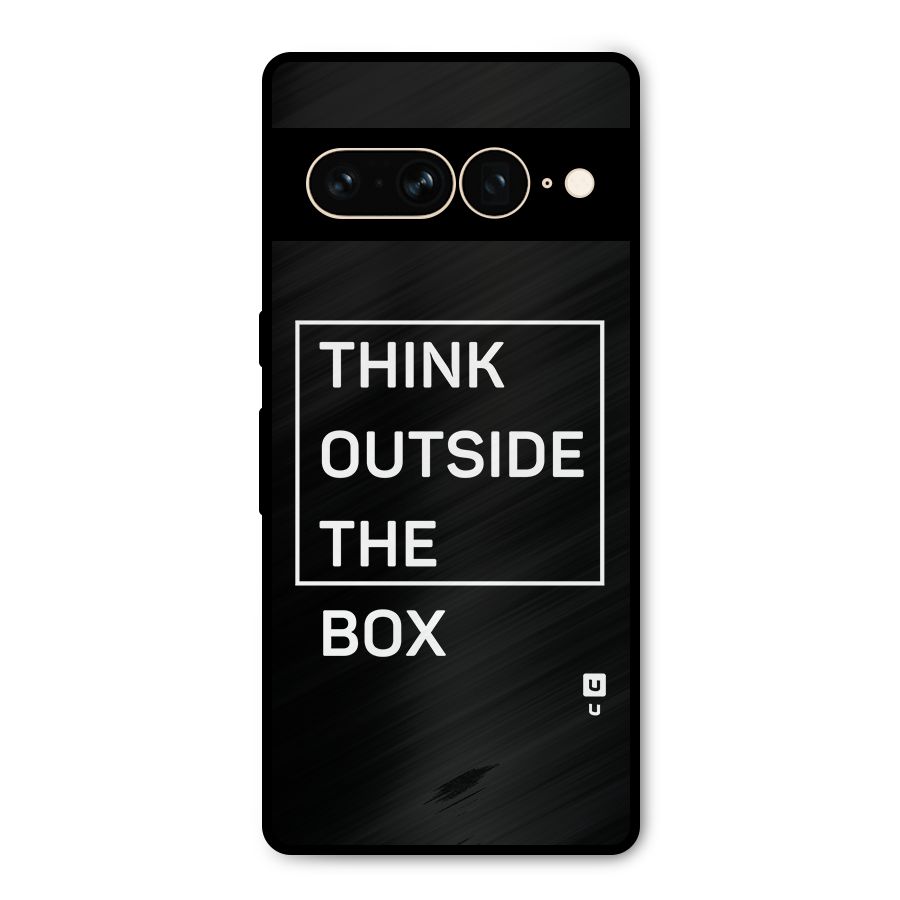 Always Think Outside Metal Back Case for Google Pixel 7 Pro