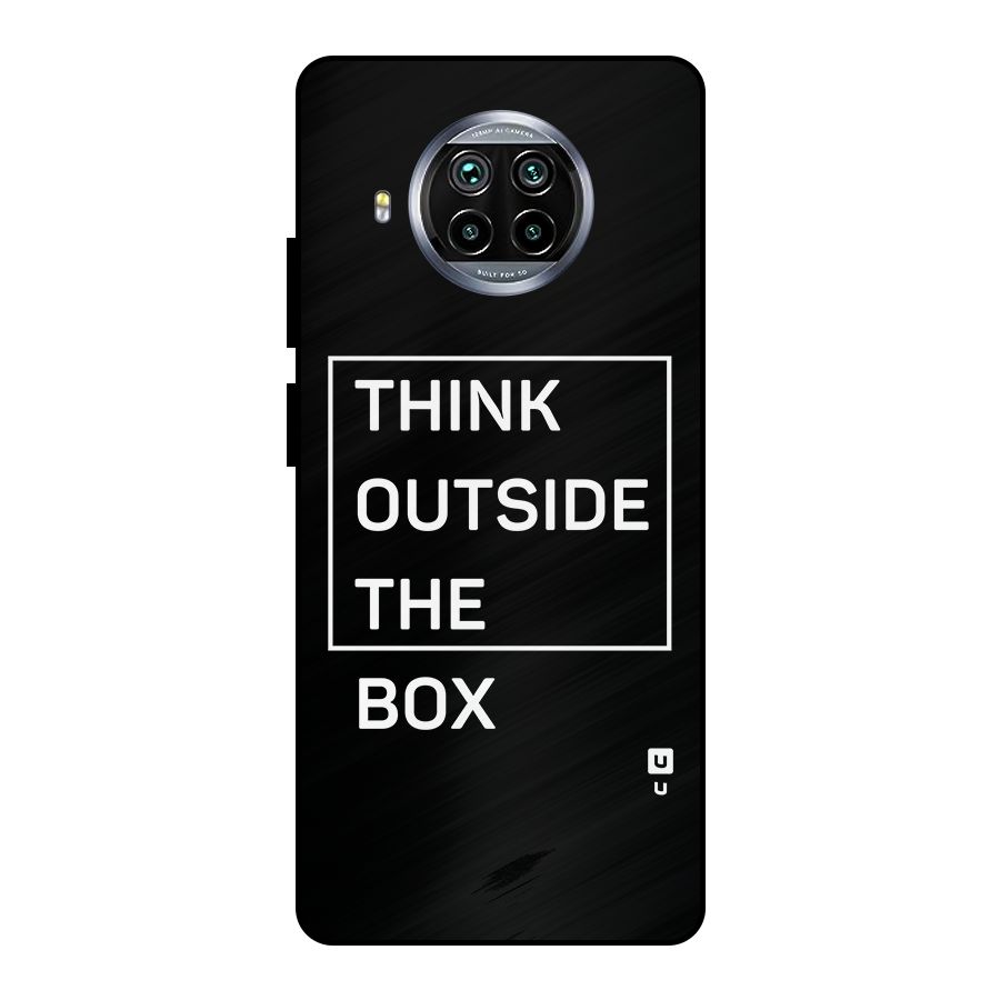 Always Think Outside Metal Back Case for Mi 10i
