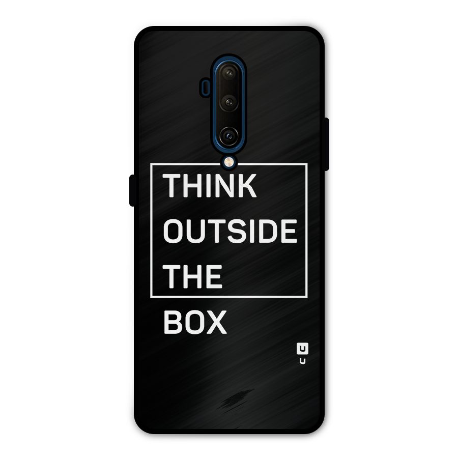 Always Think Outside Metal Back Case for OnePlus 7T Pro
