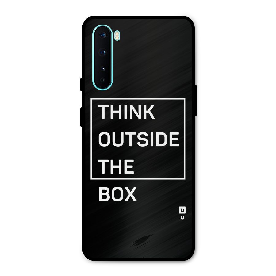 Always Think Outside Metal Back Case for OnePlus Nord
