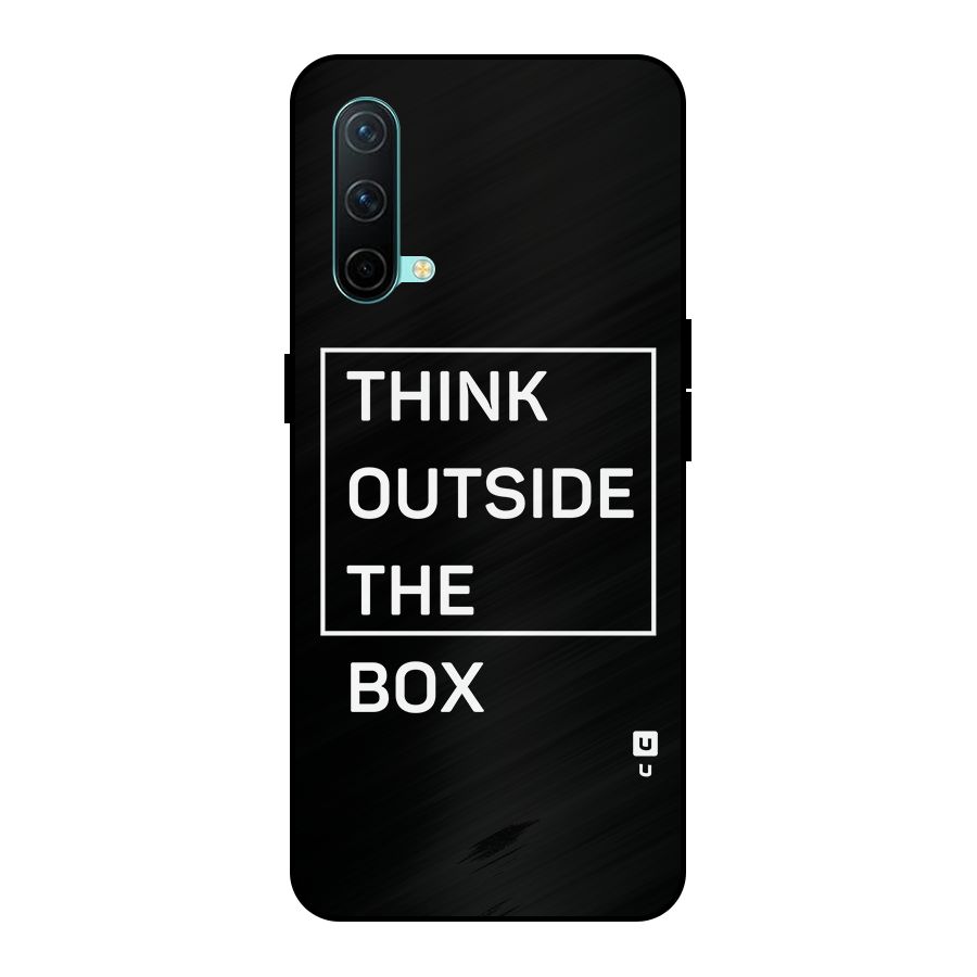 Always Think Outside Metal Back Case for OnePlus Nord CE 5G