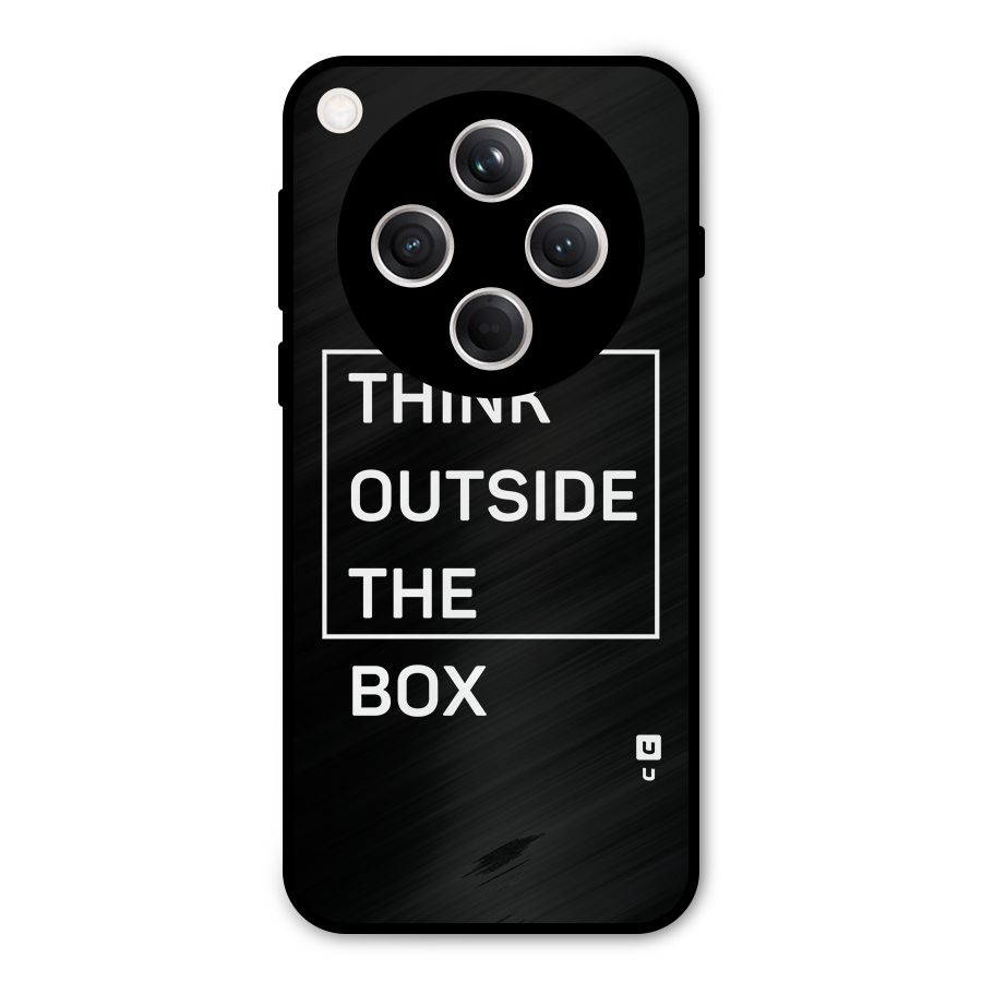 Always Think Outside Metal Back Case for Oppo Find X8