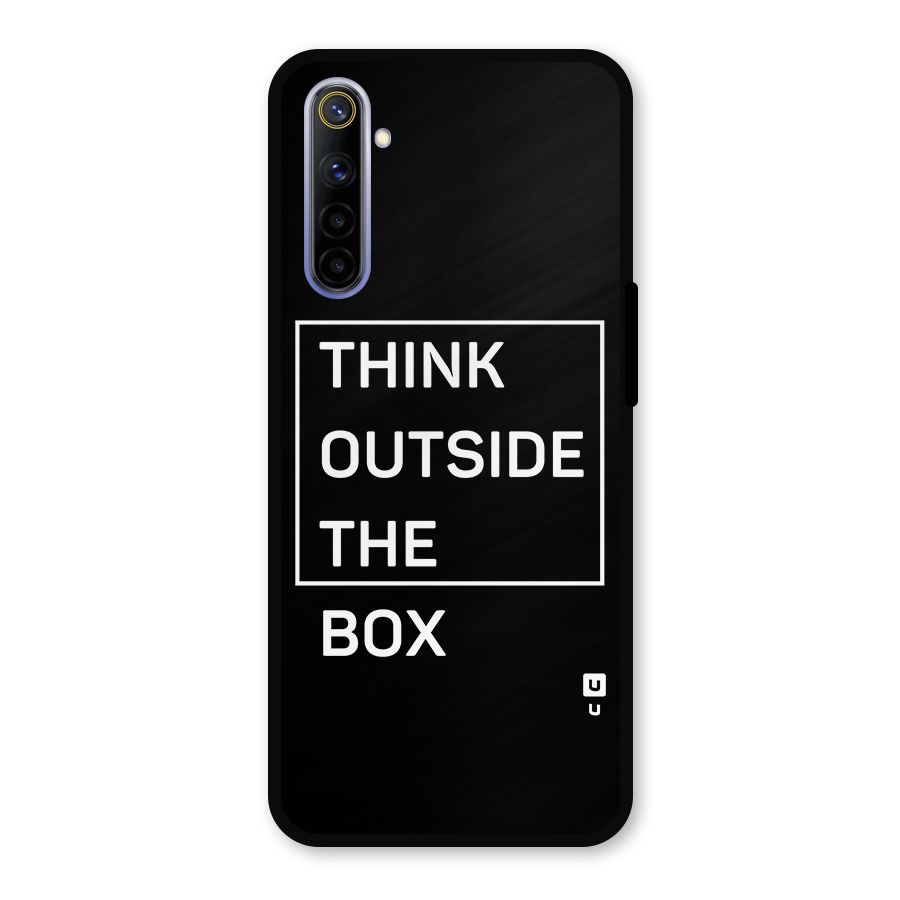 Always Think Outside Metal Back Case for Realme 6i