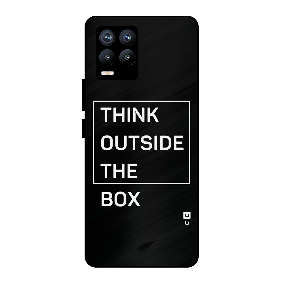 Always Think Outside Metal Back Case for Realme 8