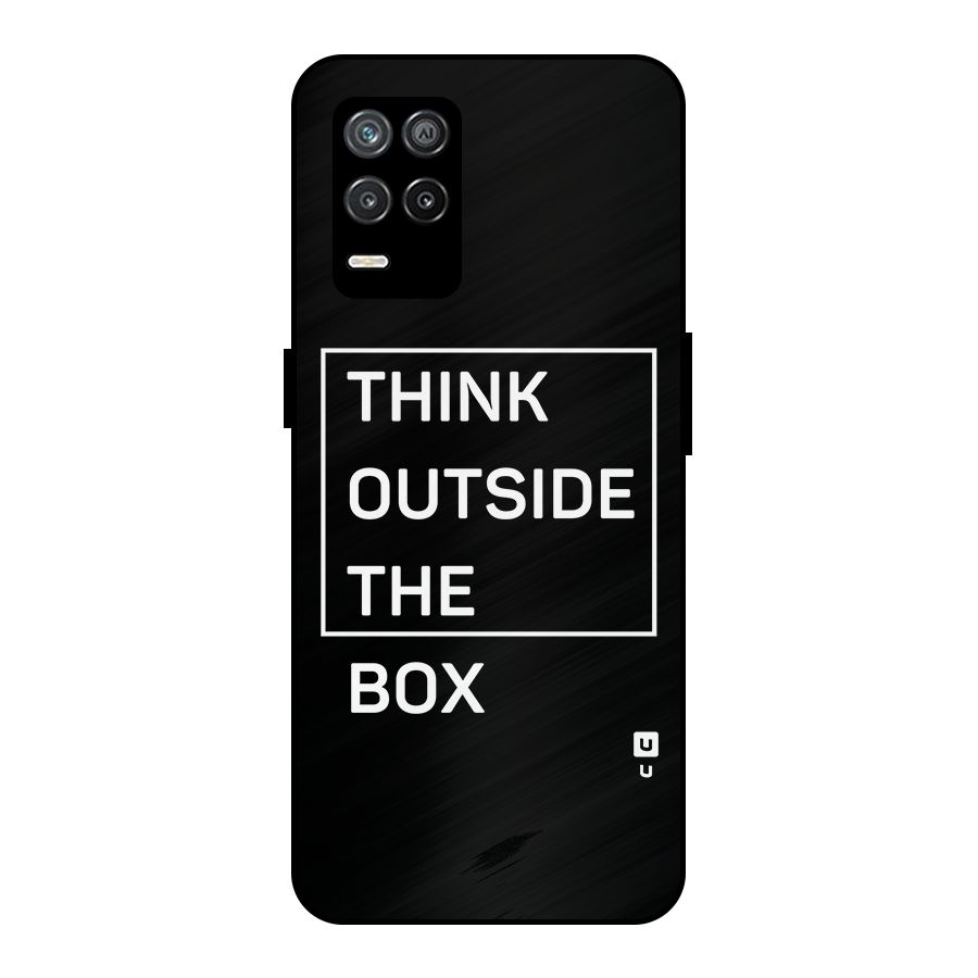 Always Think Outside Metal Back Case for Realme 9 5G