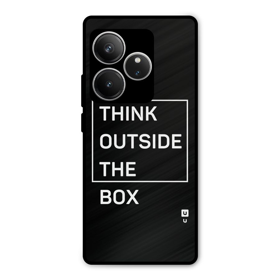 Always Think Outside Metal Back Case for Realme GT 6