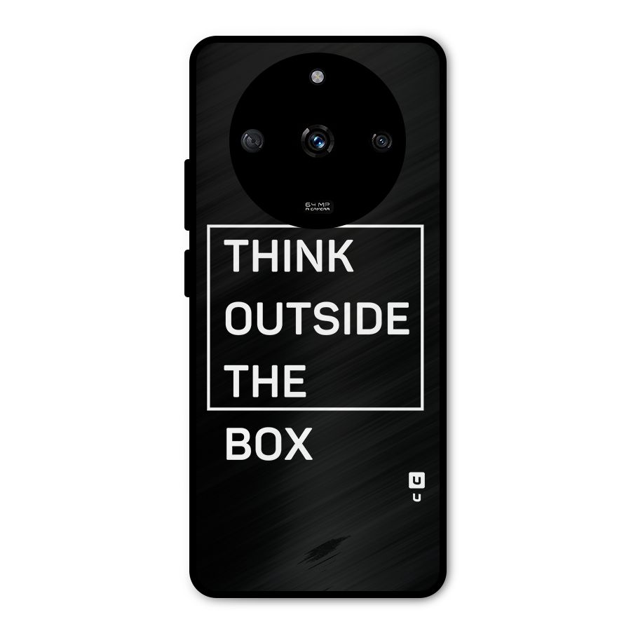 Always Think Outside Metal Back Case for Realme Narzo 60 5G