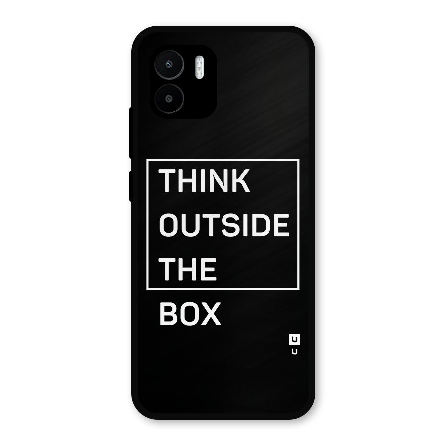 Always Think Outside Metal Back Case for Redmi A2