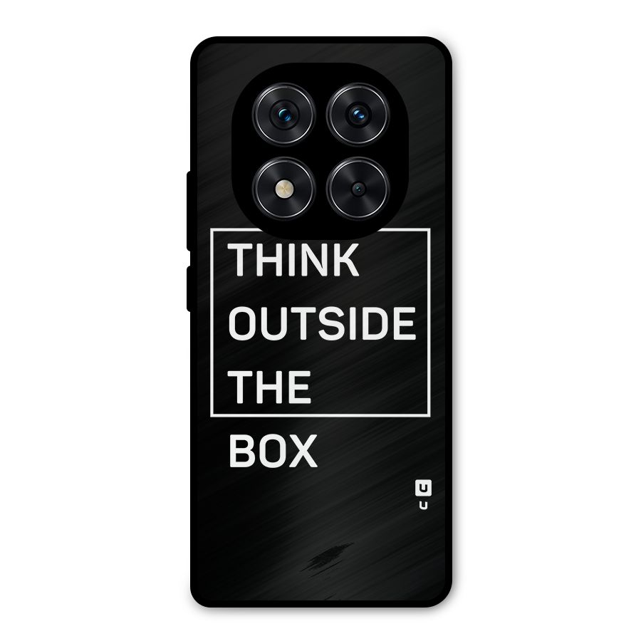 Always Think Outside Metal Back Case for Redmi Note 14 Pro 5G