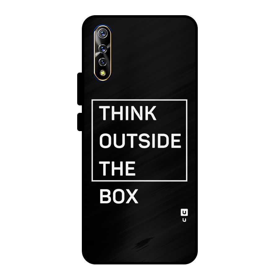 Always Think Outside Metal Back Case for Vivo S1