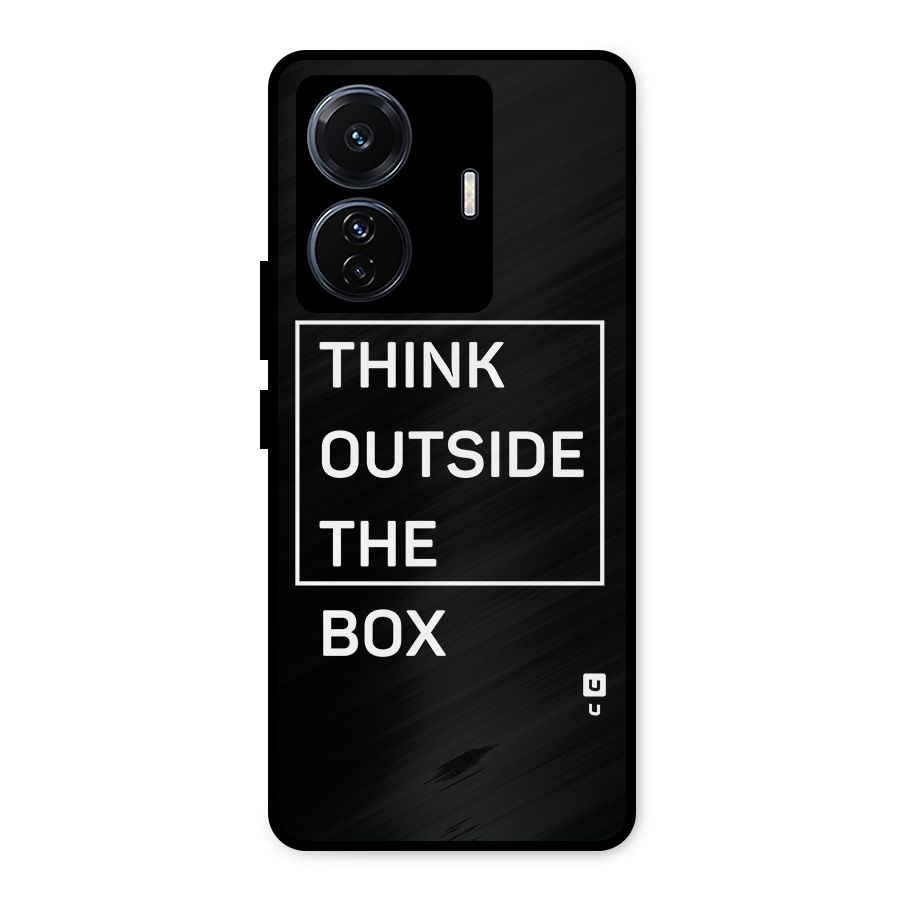 Always Think Outside Metal Back Case for Vivo T1 Pro