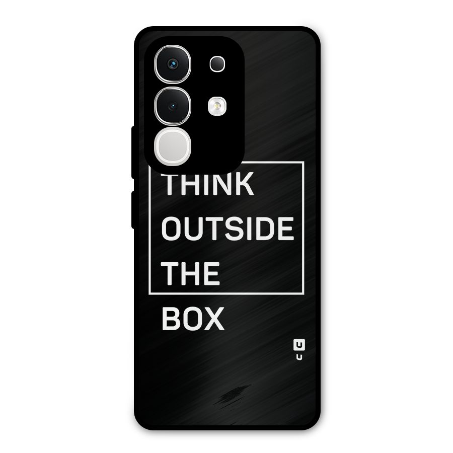 Always Think Outside Metal Back Case for Vivo T4x