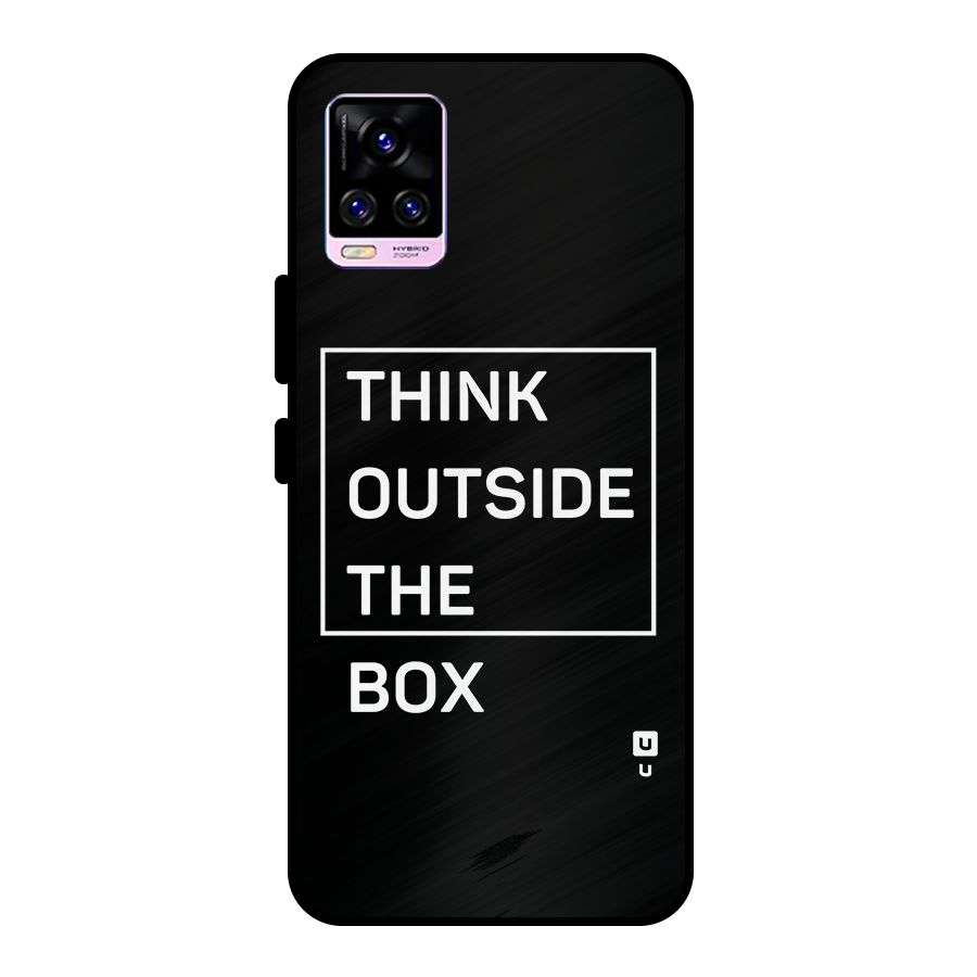 Always Think Outside Metal Back Case for Vivo V20 Pro
