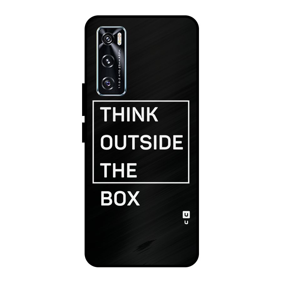 Always Think Outside Metal Back Case for Vivo V20 SE
