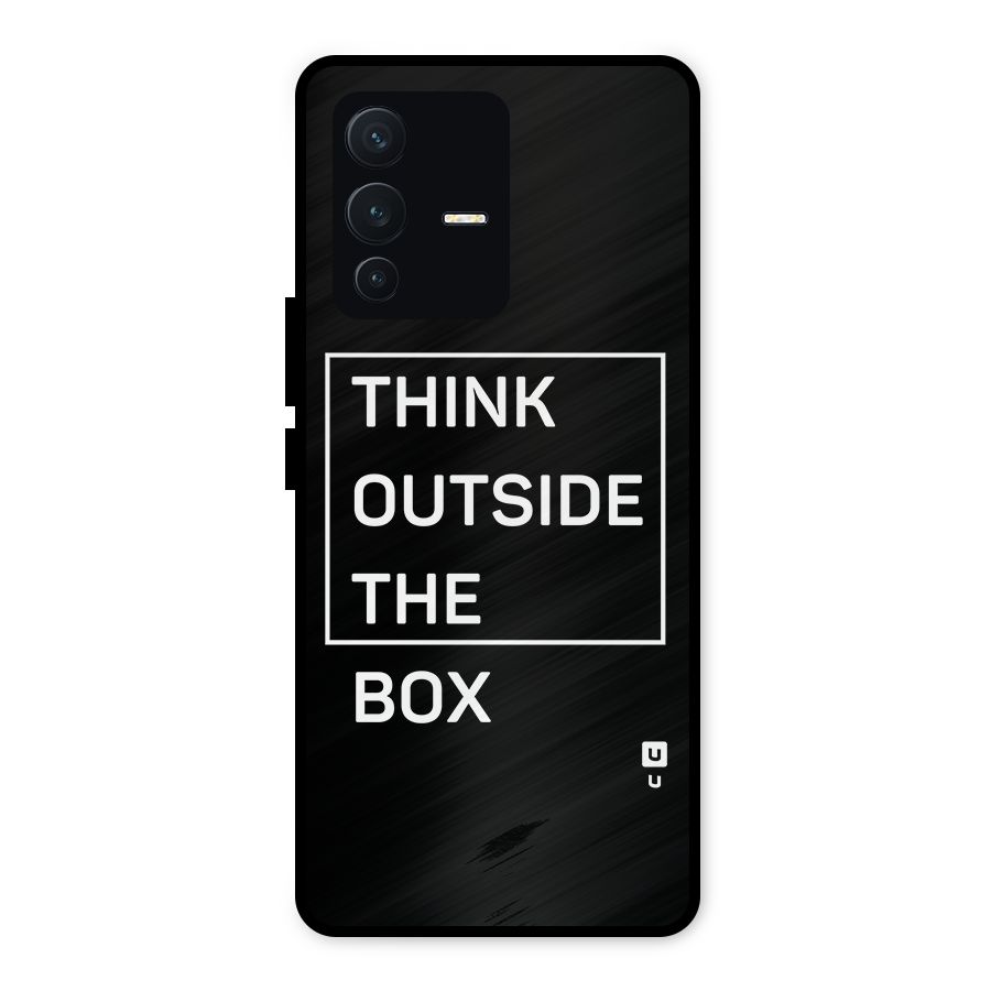Always Think Outside Metal Back Case for Vivo V23 5G
