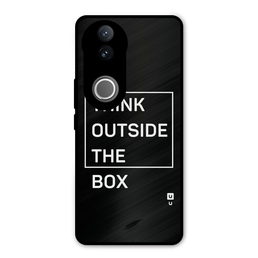 Always Think Outside Metal Back Case for Vivo V50e